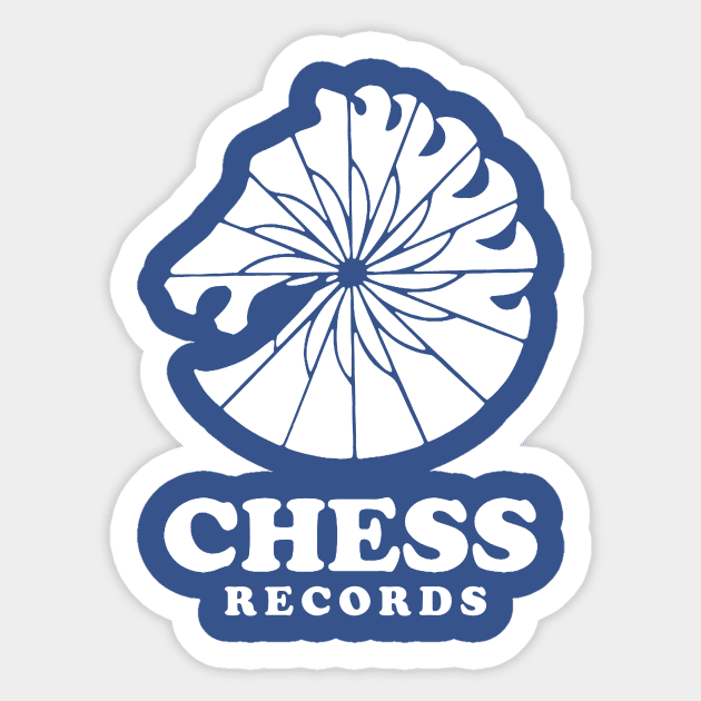 Chess Records Sticker by MindsparkCreative